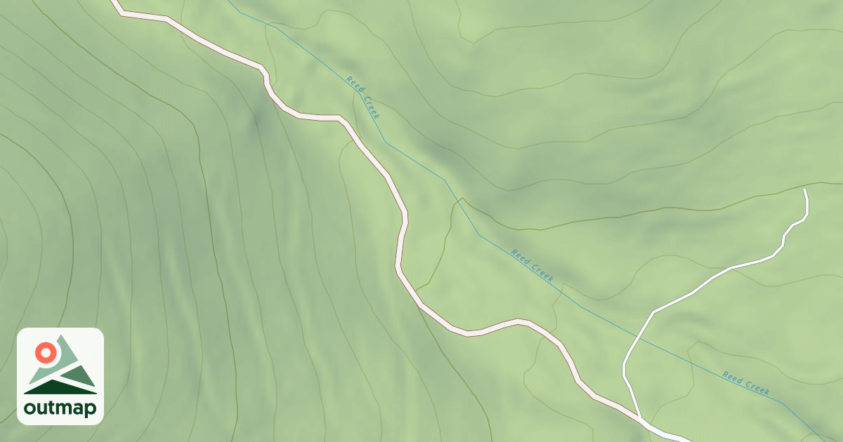 Map of REED CREEK