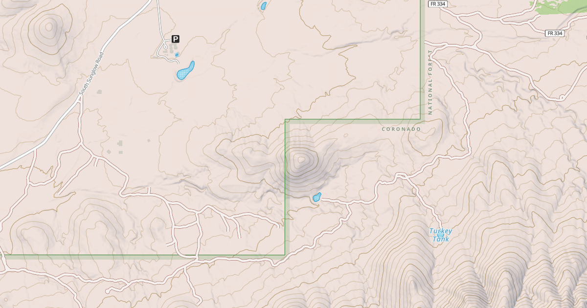 Map preview of FRED