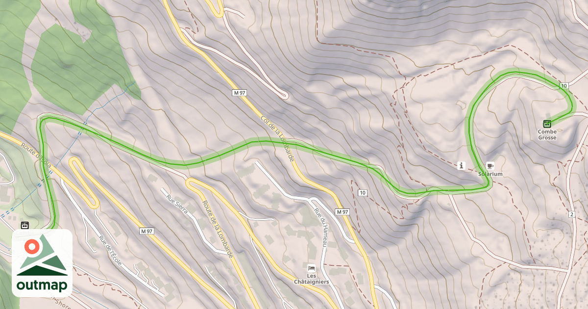 Map of Sierra