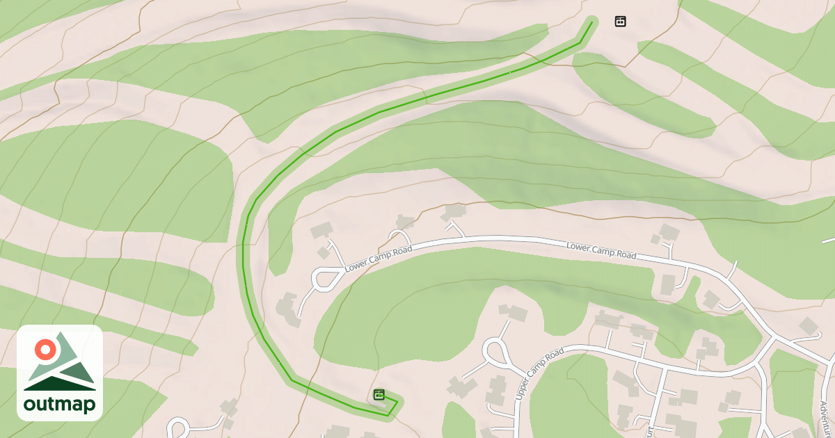 Map of Ridge Run