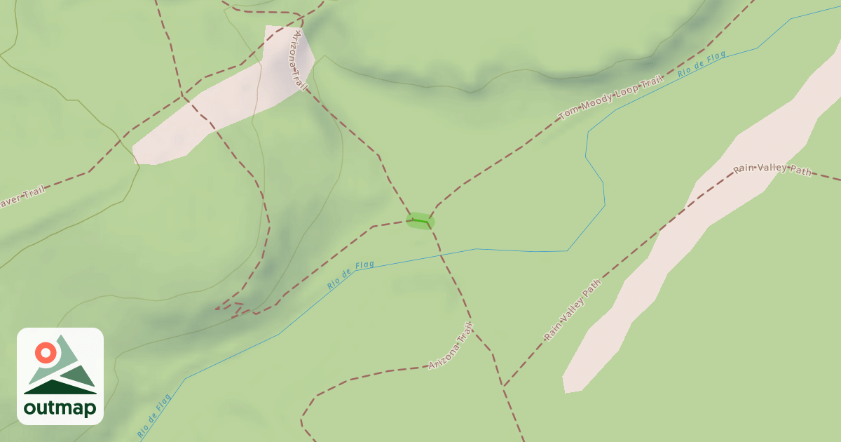 Map of AZT - Mt Elden