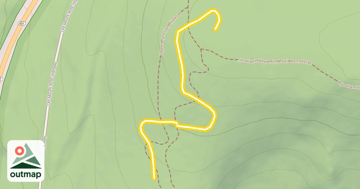 Map of Lakeview Connector