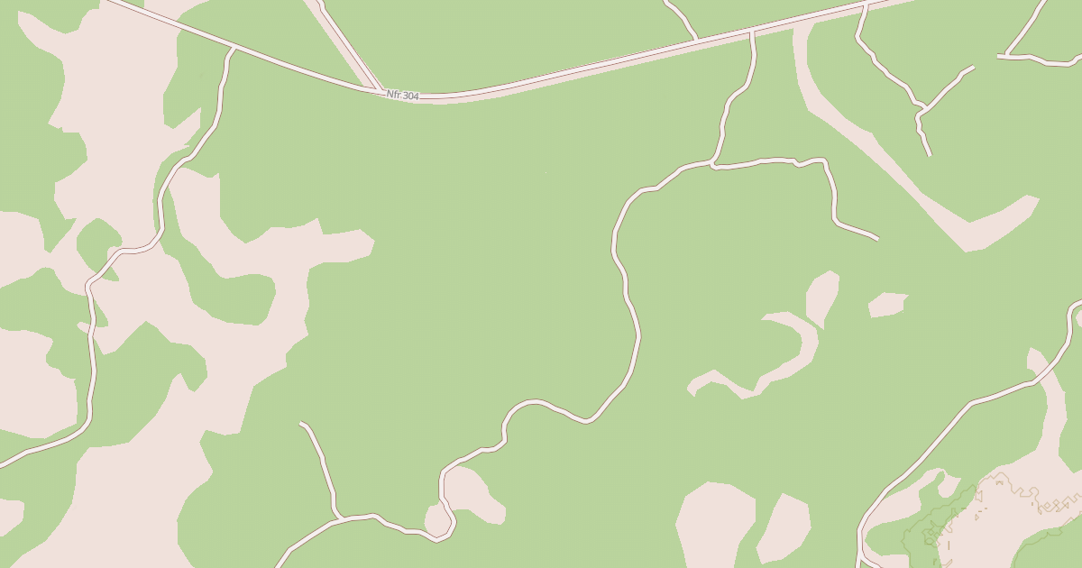 Map preview of USFS National Forest System Roads {916485D6-D71D-45FA-82C0-D9BF20A78A9C}