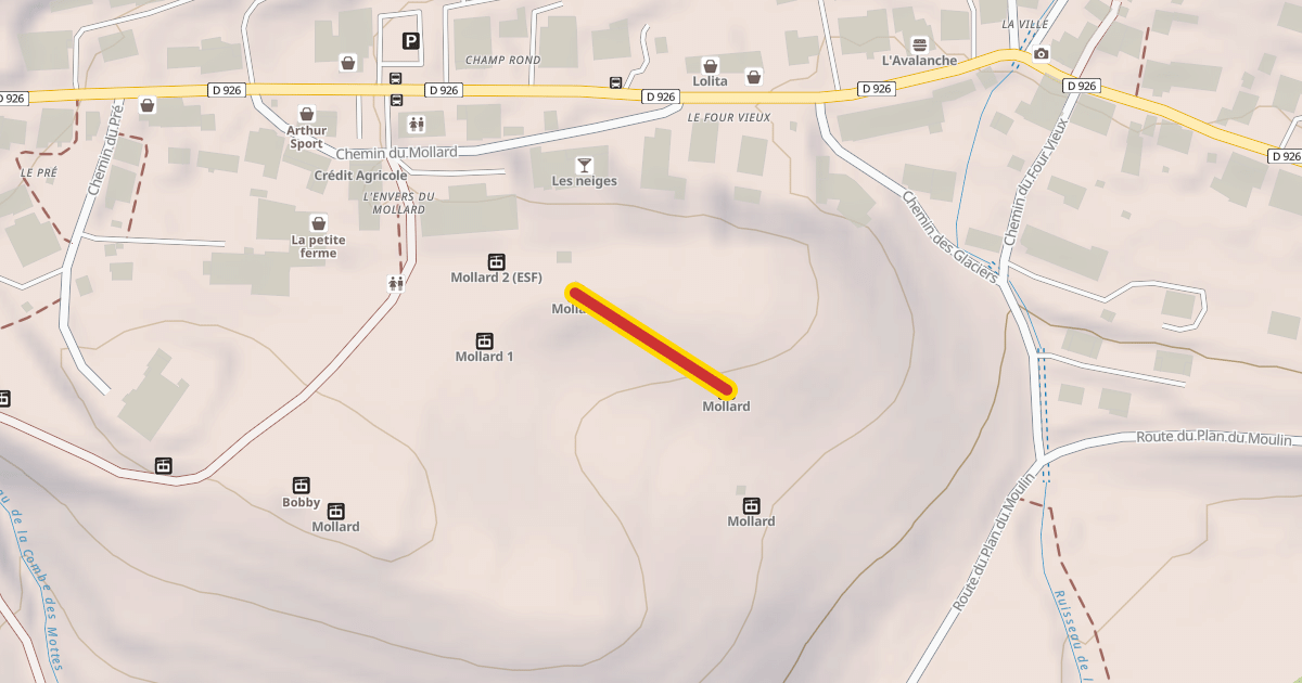 Map preview of Mollard