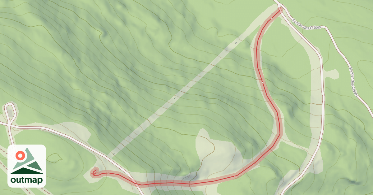 Map of Bouton d'Or
