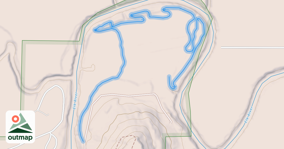 Map of River Trail in Montgomery