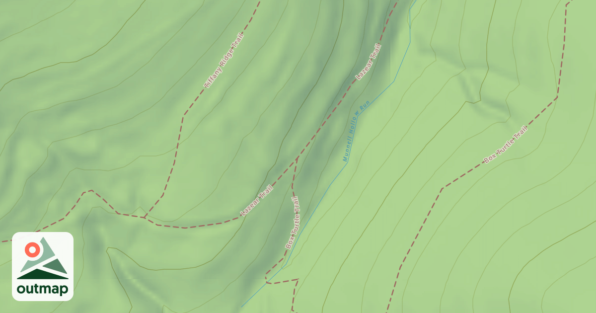 Map of Ryerson Station State Park Trails