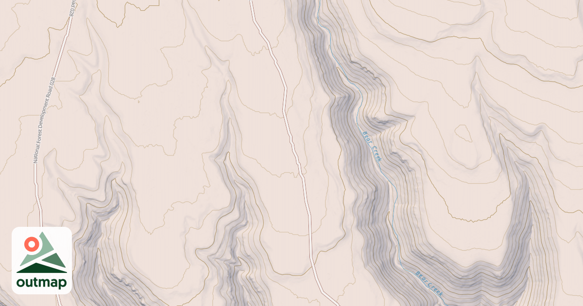 Map of USFS Motor Vehicle Use Map Roads {315AEC5C-B1C8-4147-B458-5D79DD6FC380}