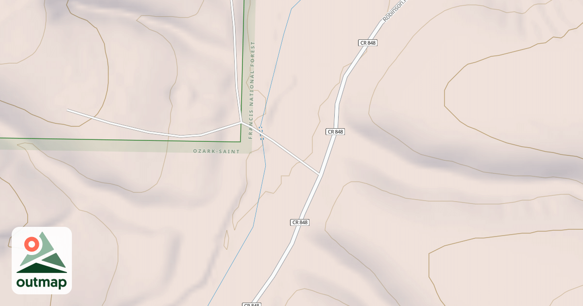 Map of USFS Motor Vehicle Use Map Roads {DEF3F45B-877C-4A0D-9D9C-2DBEABFA691E}