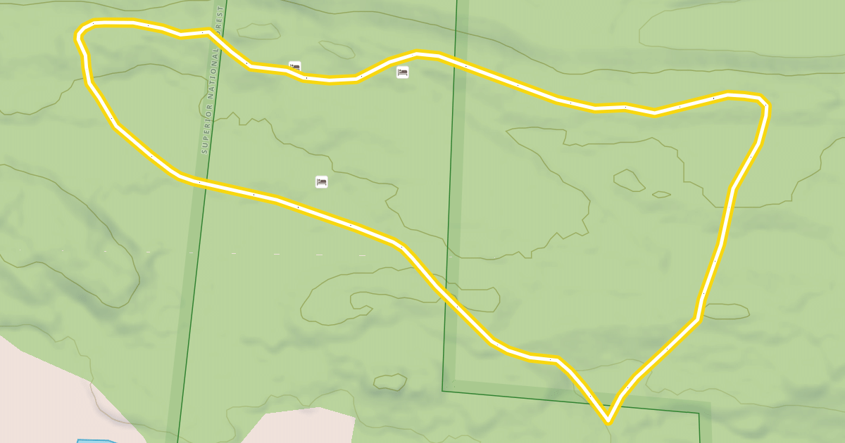 Map preview of Ox Cart Trail