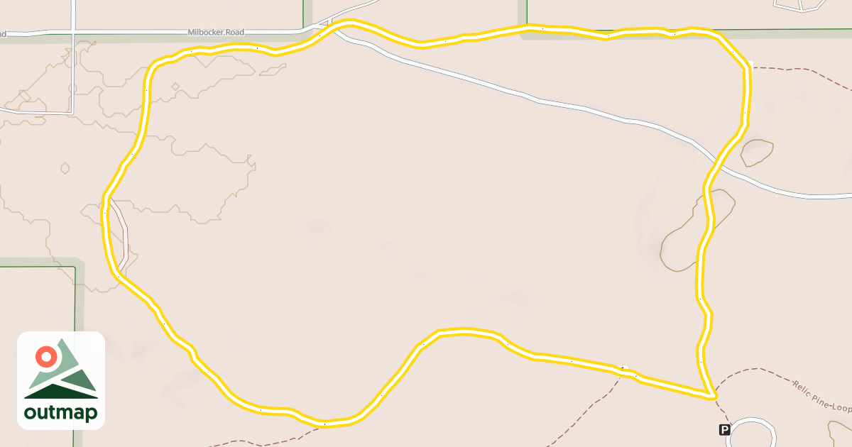 Map of Twin Hemlock Loop