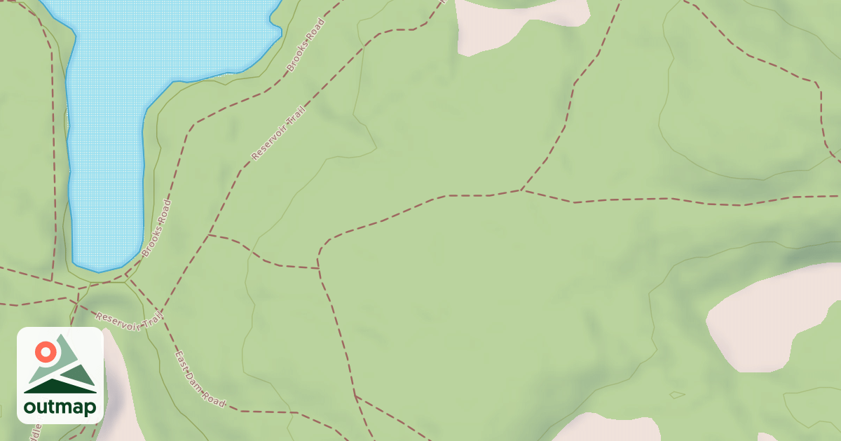 Map of Cross Fells Trail/Mountain Bike Loop