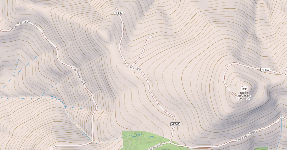 Map preview of FIRE ROAD
