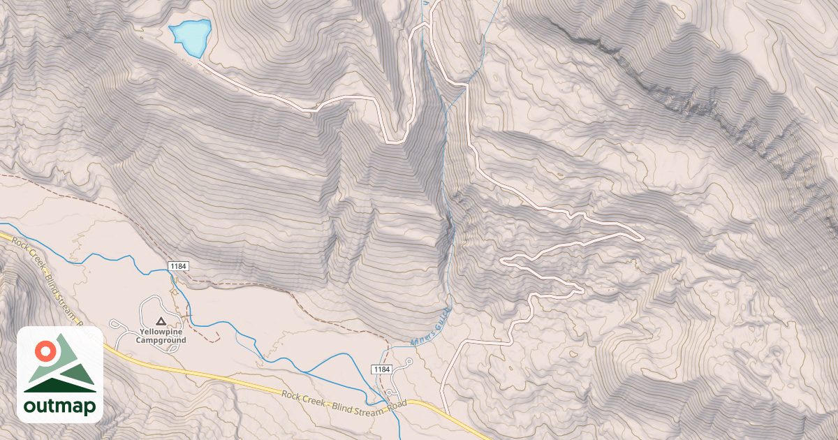 Map of BEAR LAKE