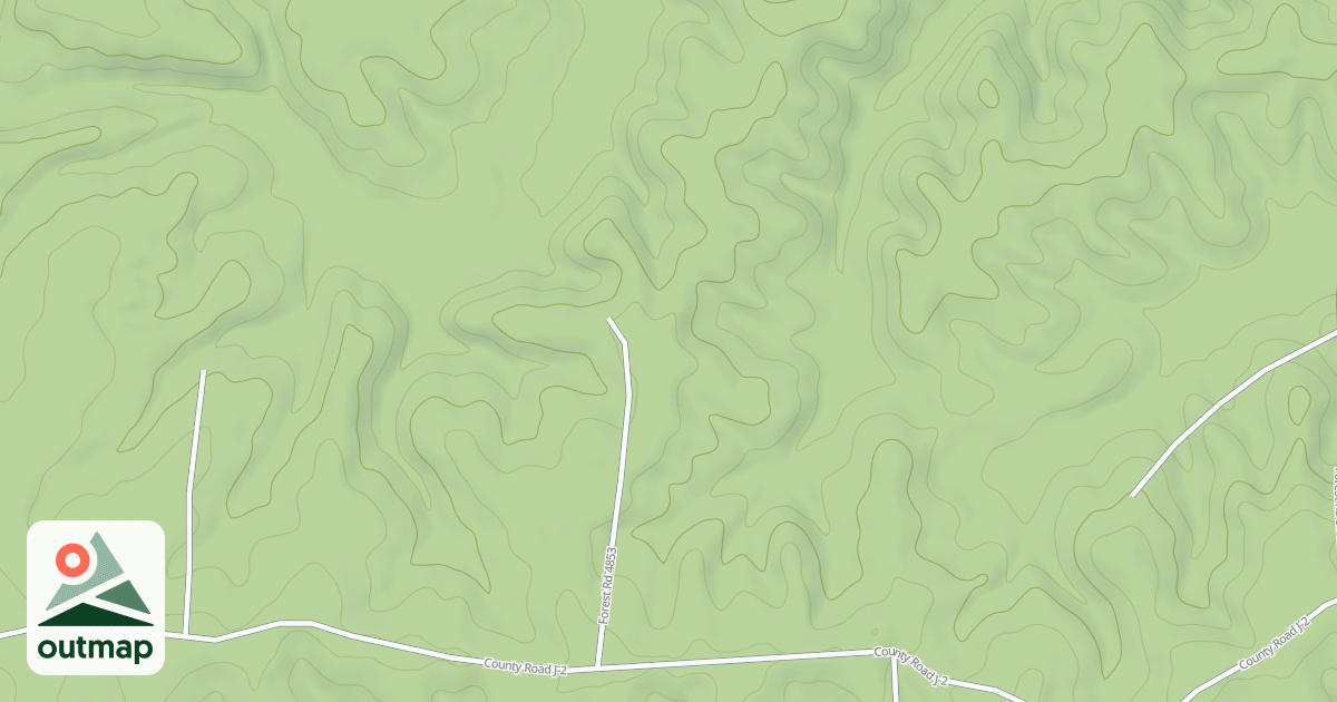 Map of BEAVER POND