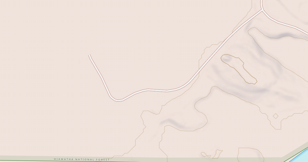Map preview of GAMBLE LAKE SPUR A