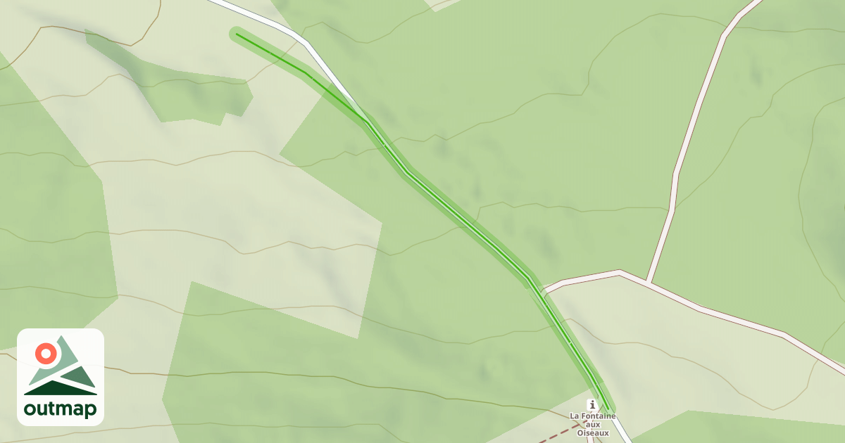 Map of La Familiale -Ch'neau