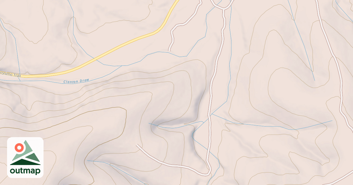 Map of CLANTON