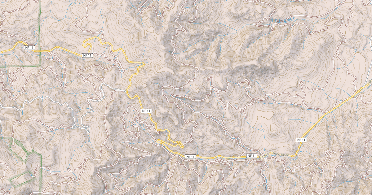Map preview of BEAVER CR