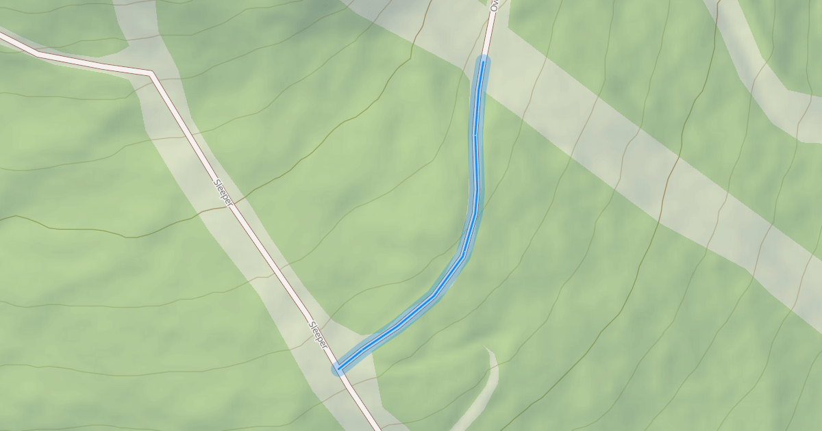 Map preview of Sleeper Road