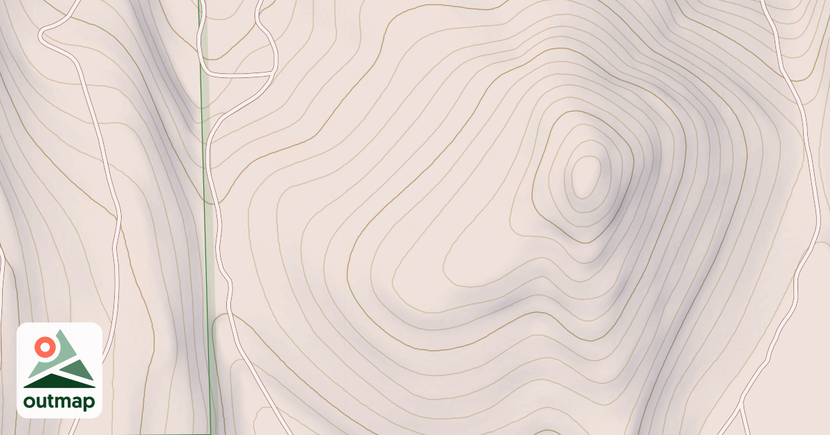 Map of BUTTE SPUR 6