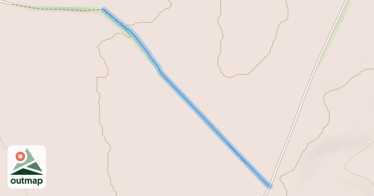 Map of Chemin de Guise