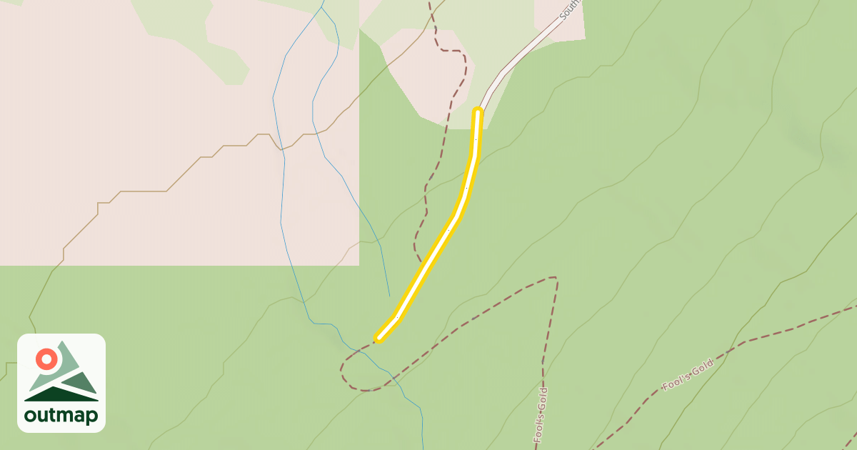 Map of South Euer Valley Road