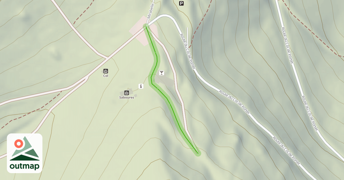 Map of Balcon Mouscades 1