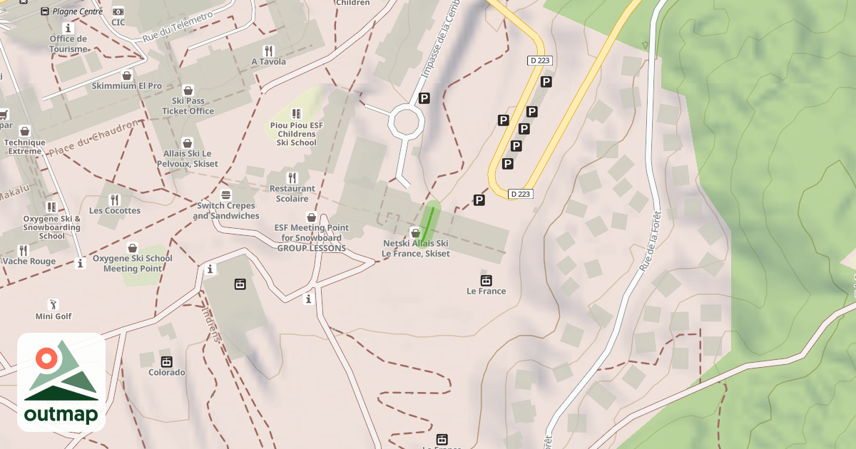 Map of Boulevard