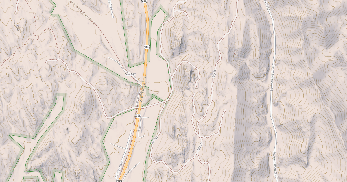 Map preview of BOWMAN BR 1D