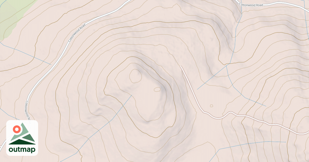 Map of Bear Ohv Loop 2