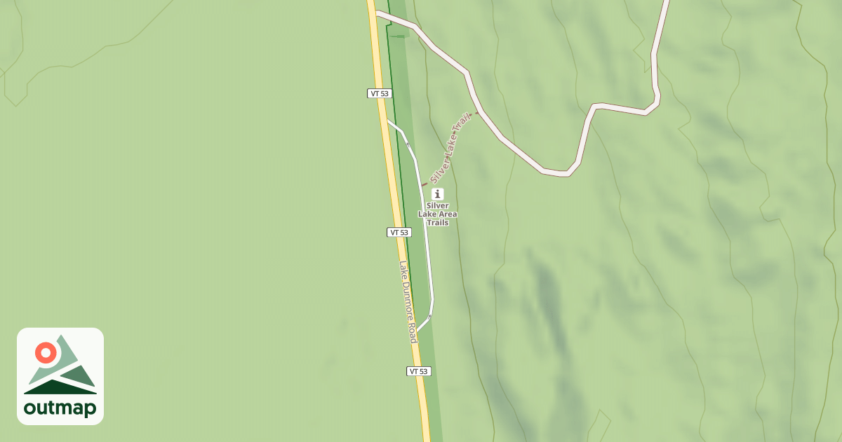 Map of SILVER LAKE SOUTH PARKING