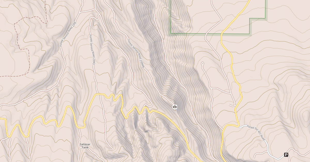 Map preview of USFS Motor Vehicle Use Map Roads {83EB74B4-357D-47D8-AE8C-24924E02EE88}