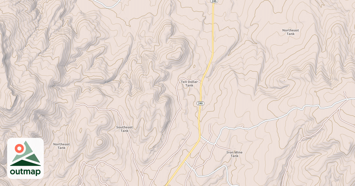 Map of USFS National Forest System Roads {D7F91070-E8E7-4FCC-BBEE-B6EE8C5C1FB7}