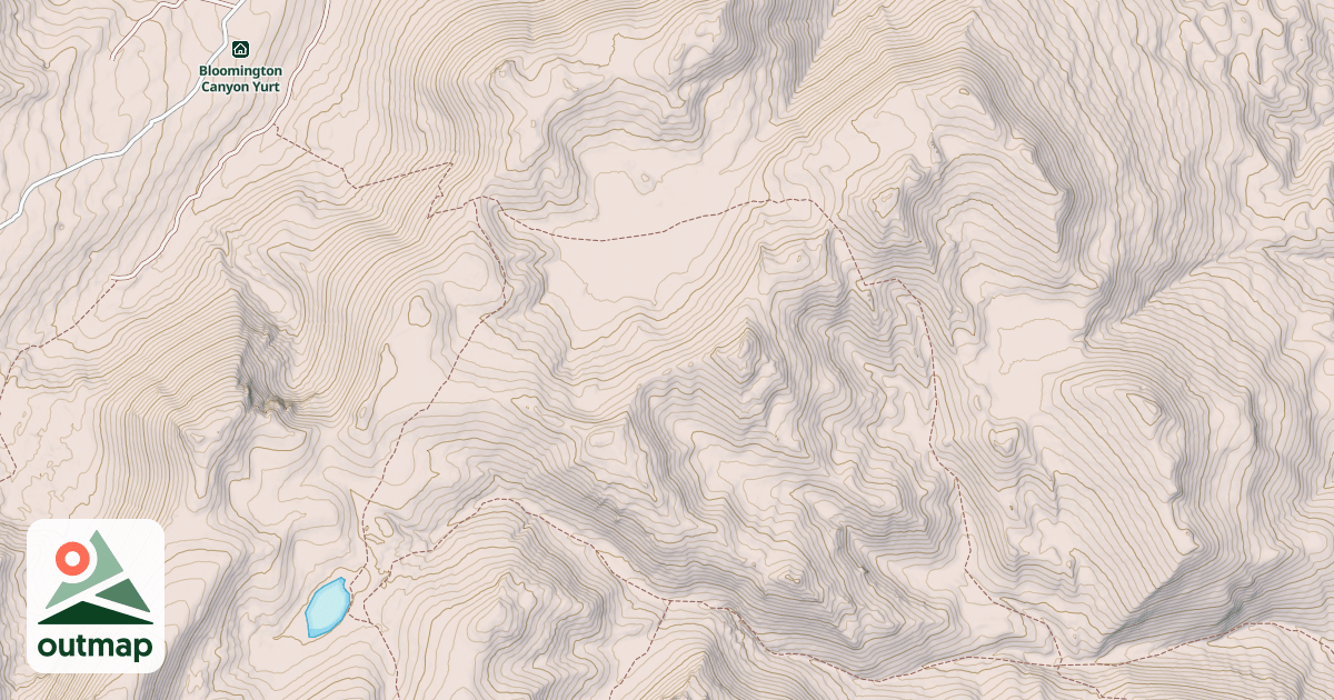 Map of Horse Flat