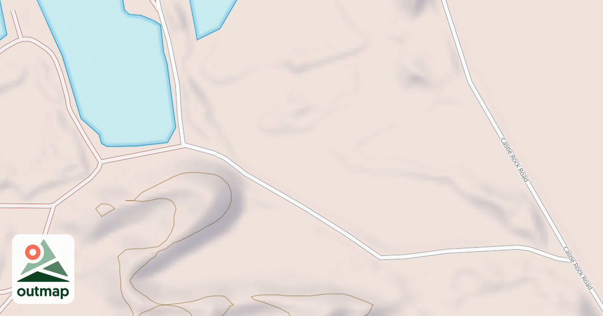 Map of CASTLE ROCK SPUR G