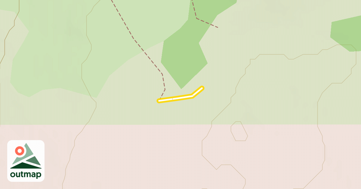 Map of Alpine Meadows Loop