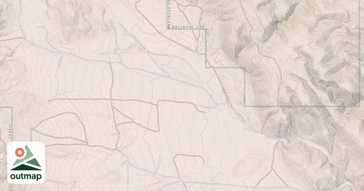 Map of BLM National GTLF Public Motorized Roads 91de8f44-79e9-44e6-b4a0-c48df3de323e