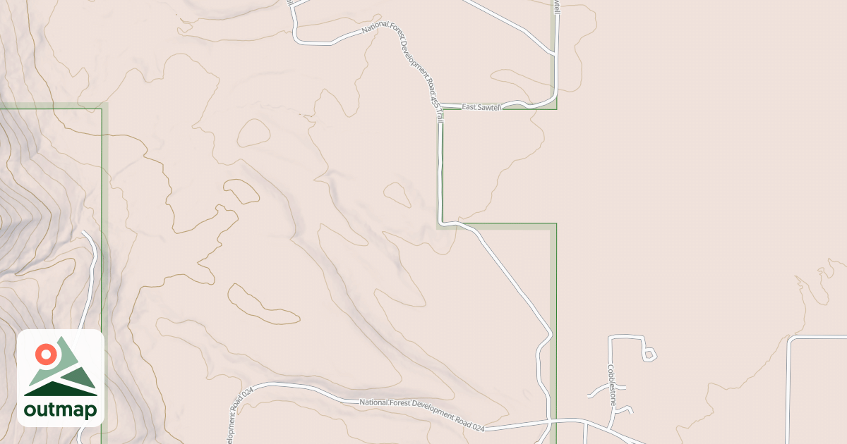 Map of EAST SAWTELL