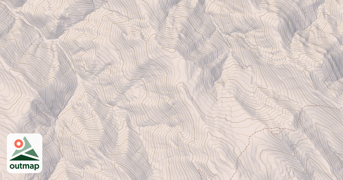 Map of DEADHORSE RIDGE