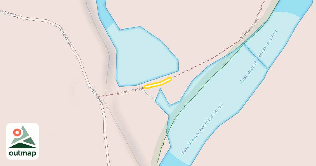 Map of Old River Loop Trail