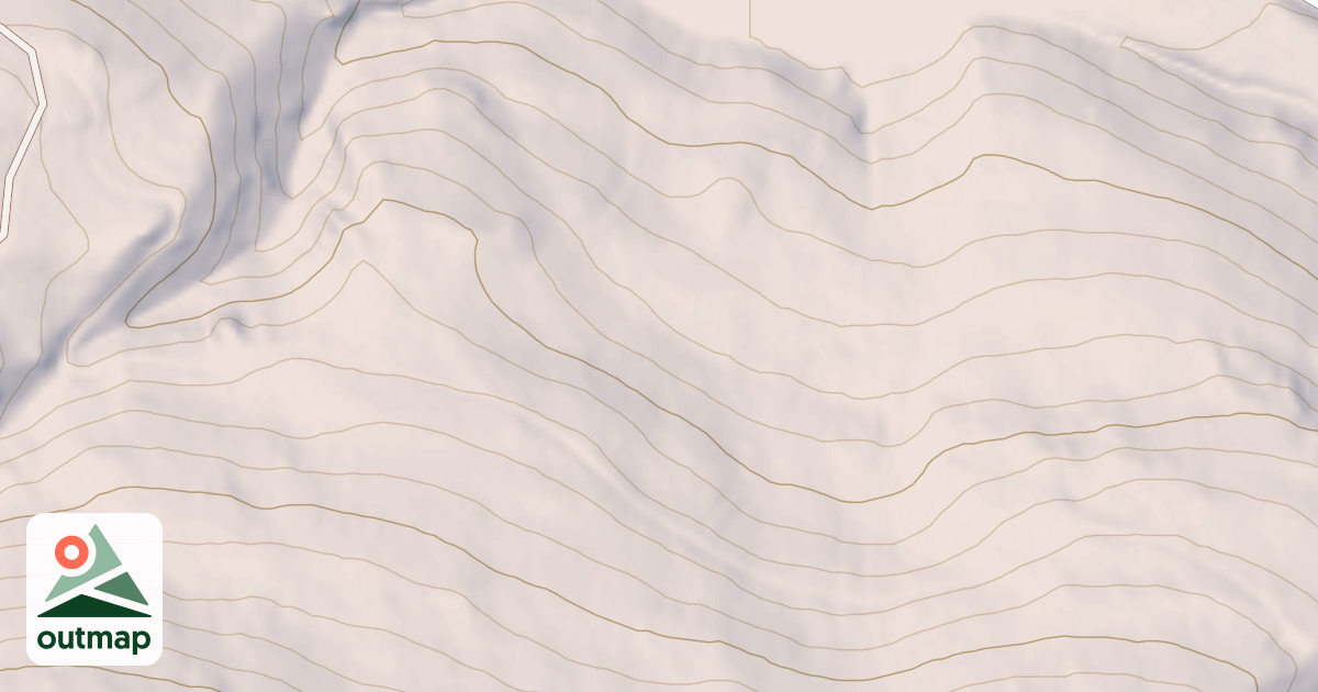 Map of HIDDEN VALLEY SPUR #1