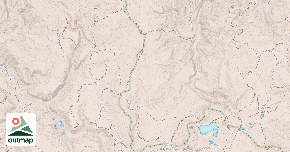 Map of FISH LAKE
