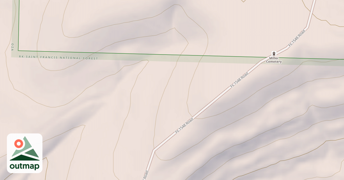 Map of USFS National Forest System Roads {3331B22A-60E9-4325-A193-14FC1B9DFE34}