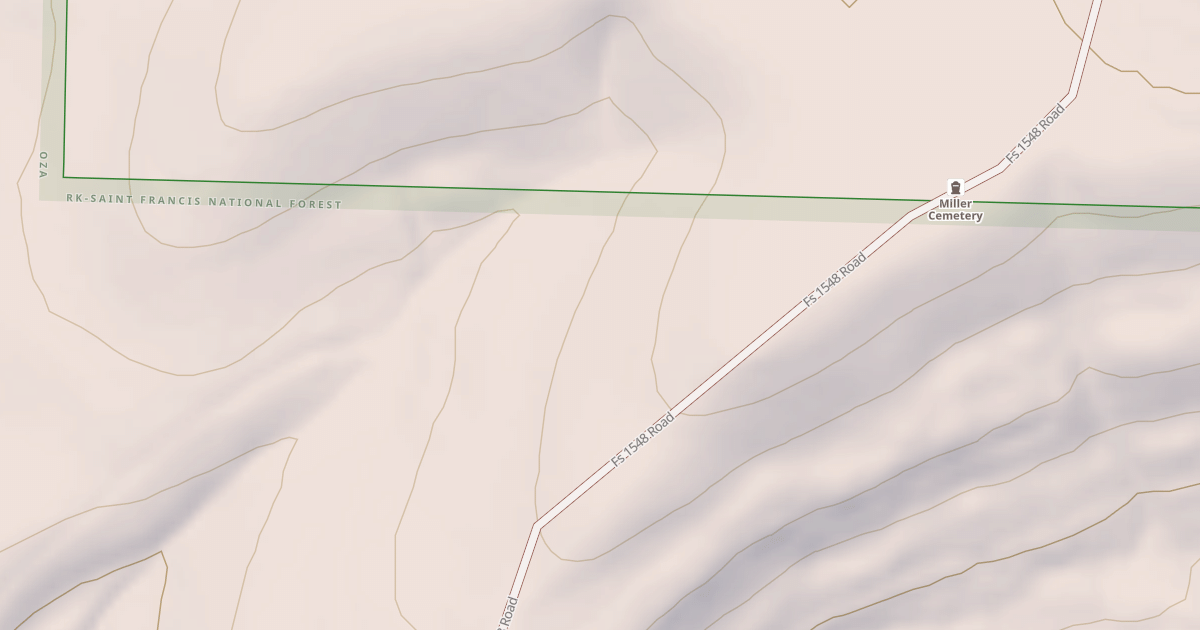 Map preview of USFS National Forest System Roads {3331B22A-60E9-4325-A193-14FC1B9DFE34}