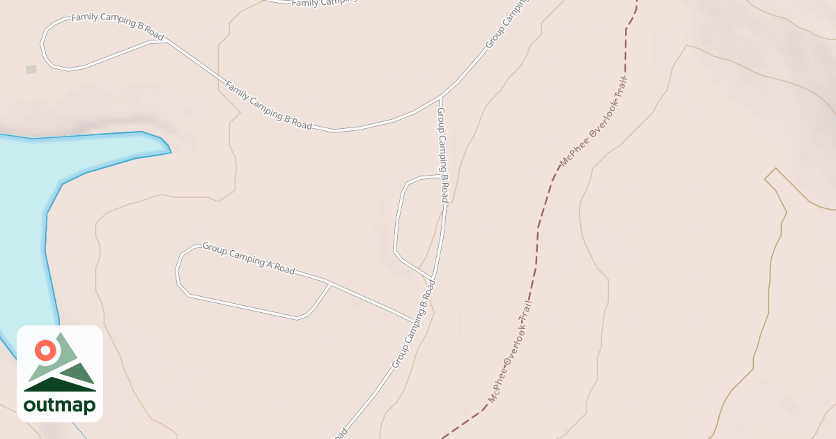 Map of HOUSE CRK DUMP STN