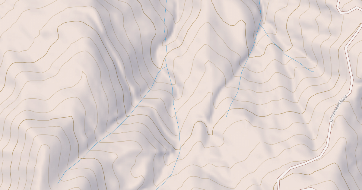 Map preview of COTTONWOOD
