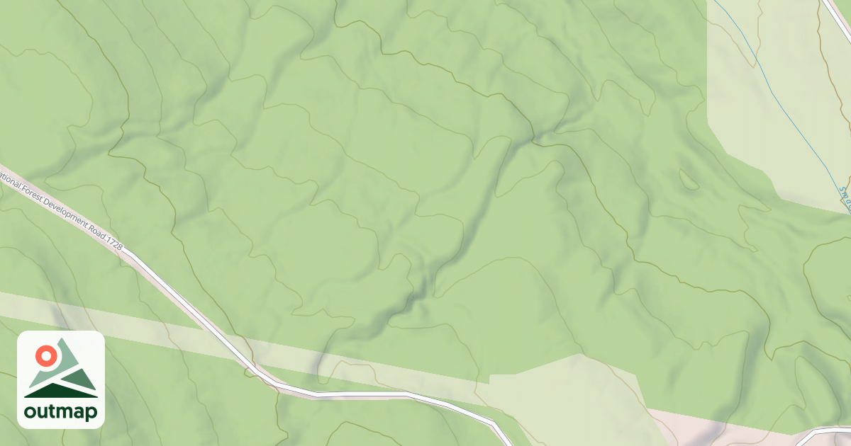 Map of USFS Motor Vehicle Use Map Roads {A1A49994-B492-4A0A-86A8-2FC5DA5AC7E6}