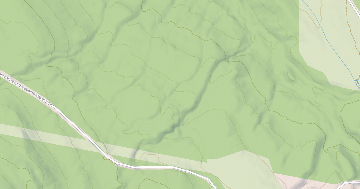 Map preview of USFS Motor Vehicle Use Map Roads {A1A49994-B492-4A0A-86A8-2FC5DA5AC7E6}