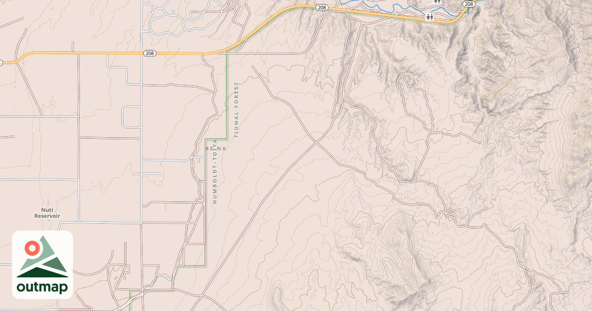 Map of ALLUVIAL PLAIN ROAD